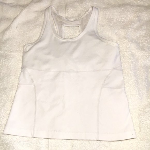 Lands End. Women. White Tank Top. Size XS. - Picture 1 of 14